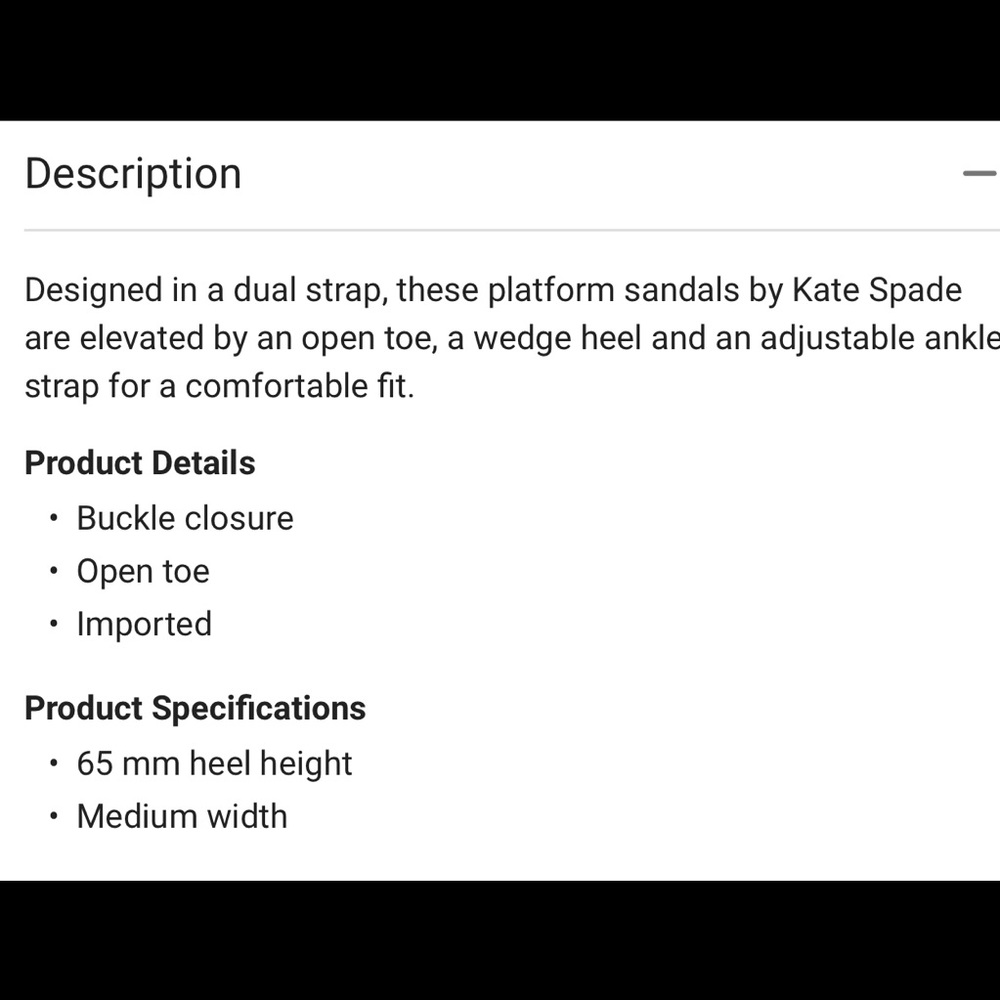 Kate Spade Grace Blue Multi-Striped Raffla Platform Sandals - Picture 4 of 4